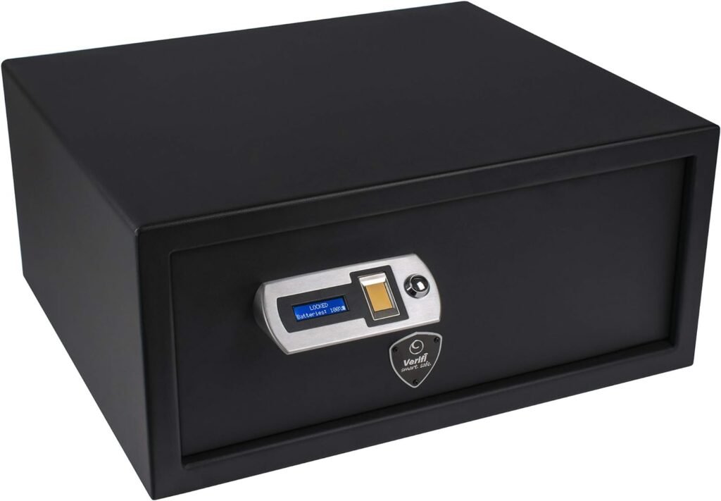 Verifi Smart Safe S6000 Biometric Safe with FBI Certified Fingerprint Sensor