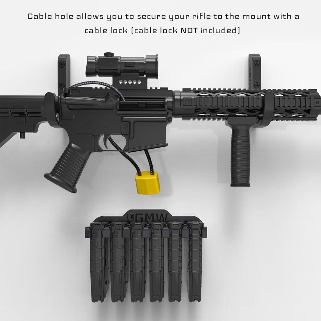 GMW 2 Pack Gun Magnet X 2 Pack Gun Hooks